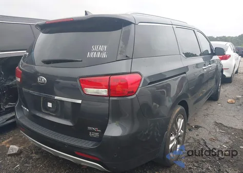 2015 Kia Sedona Sx Luxury from USA, damaged, VIN KNDME5C16F6044904